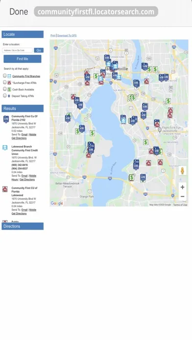 Community First CU of Florida Screenshots