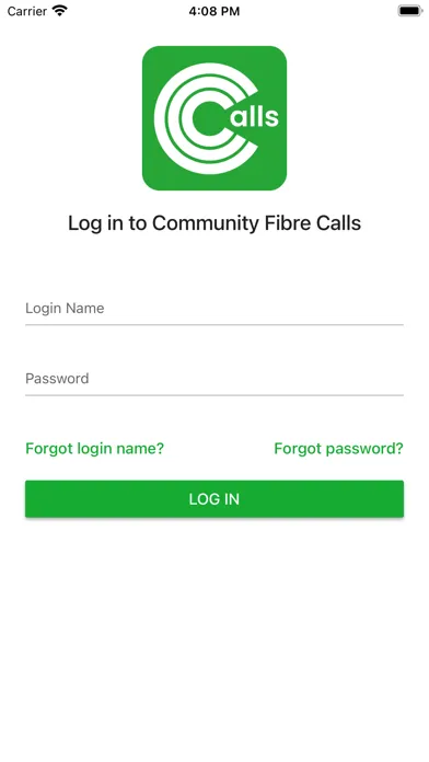 Community Fibre Home Phone Screenshots