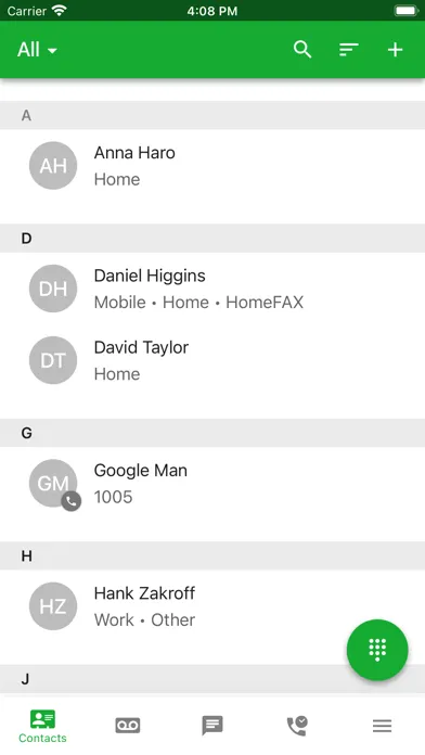 Community Fibre Home Phone Screenshots