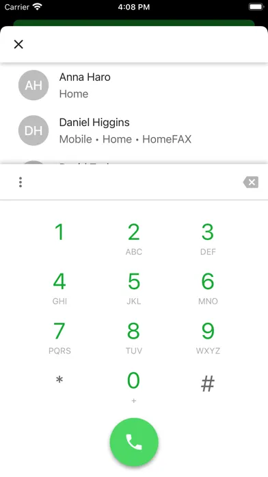 Community Fibre Home Phone Screenshots