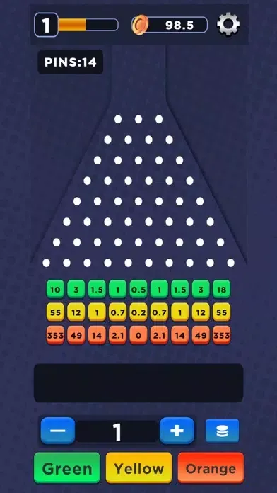 Plinko Game Screenshots