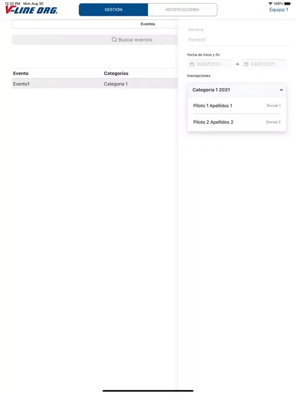 VLine Org iPad  Screenshots