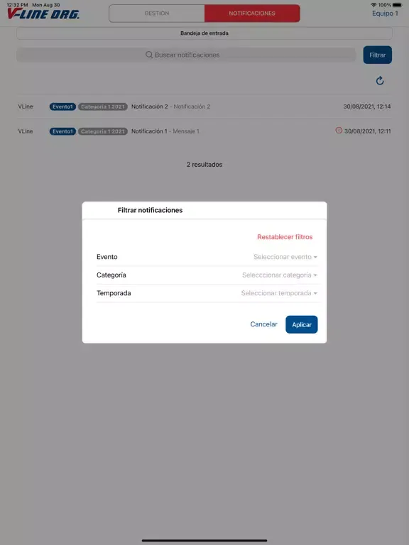 VLine Org iPad  Screenshots