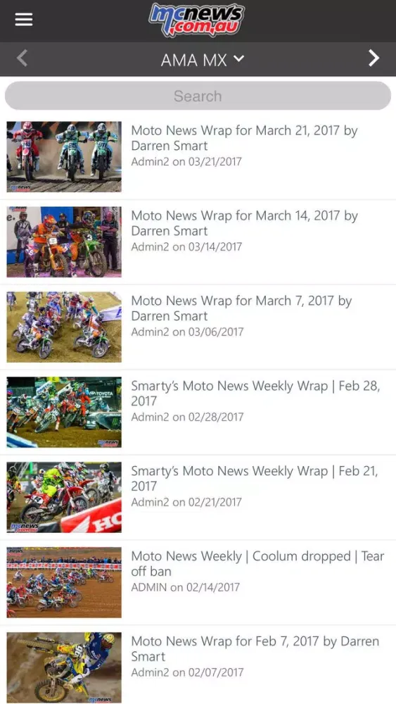 mcnews.com.au Screenshots