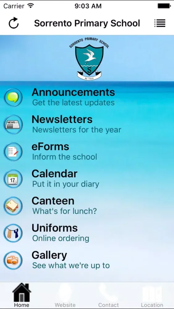 Sorrento Primary School應用截圖