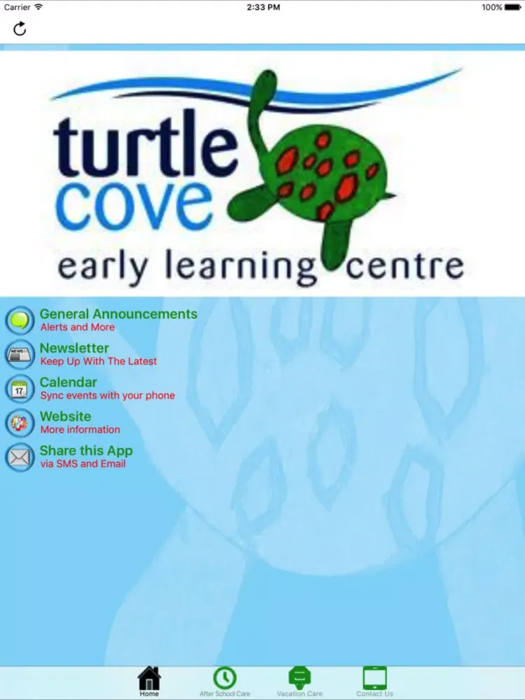 ภาพหน้าจอของ Turtle Cove Early Learning Centre iPad 