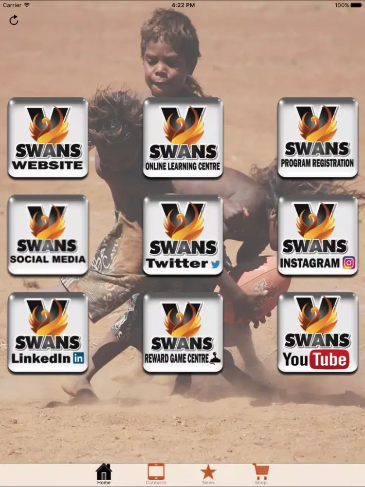 تصاویر V Swans iPad 