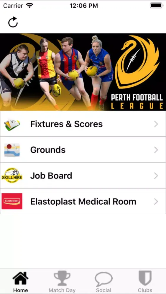 Perth Football League スクリーンショット