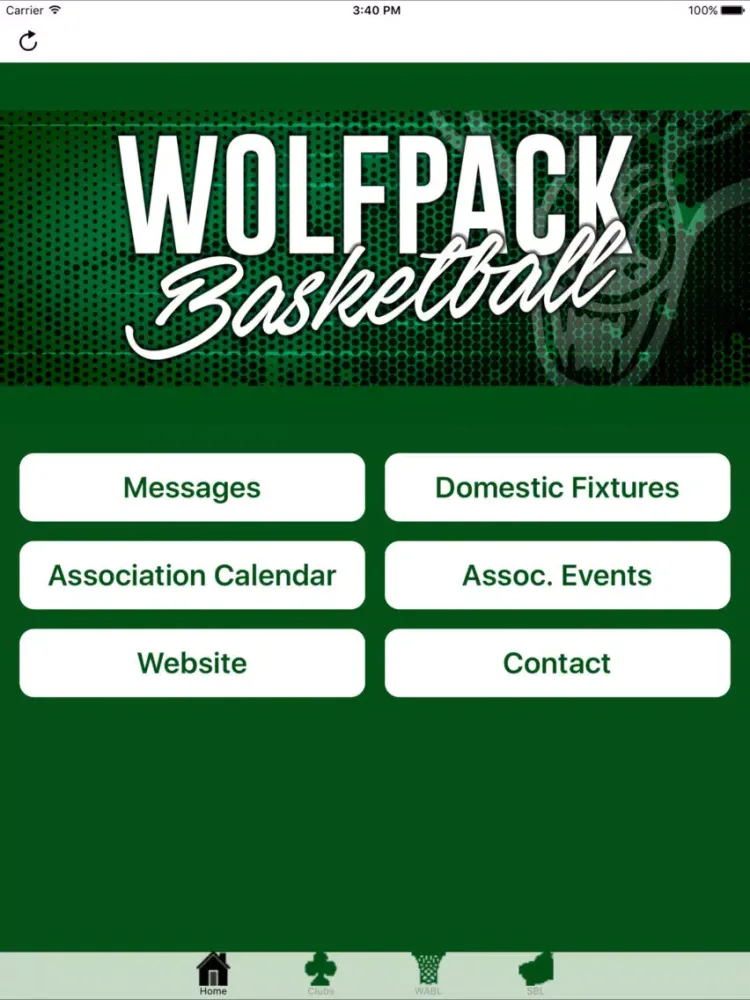Joondalup Wolves iPad 应用截图