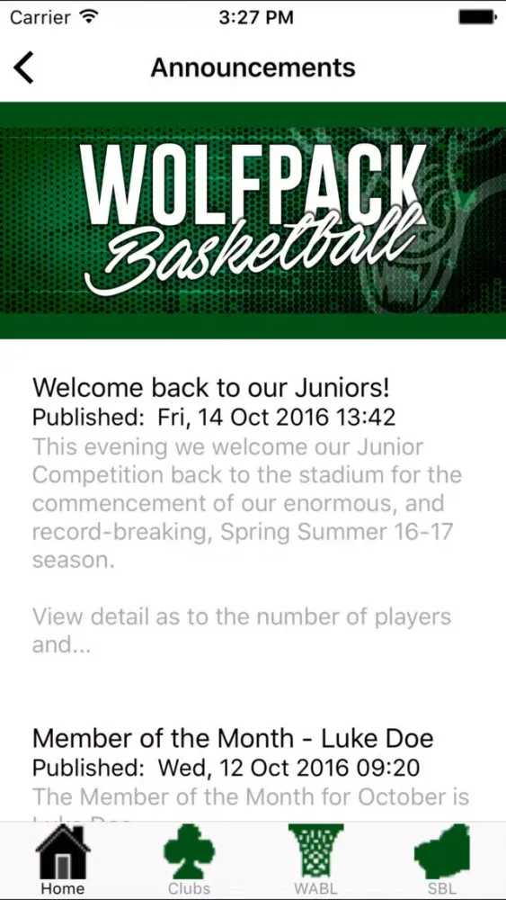 Joondalup Wolves应用截图