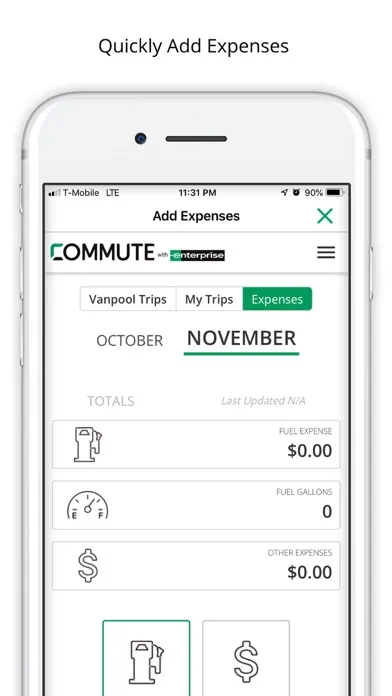 Commute with Enterprise Ekran Görüntüleri