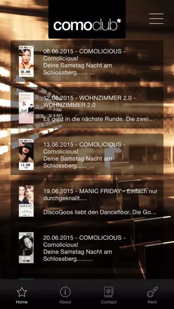 comoclub スクリーンショット