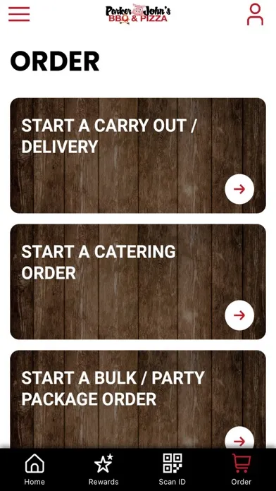 Ảnh chụp màn hình của Parker John's BBQ & Pizza