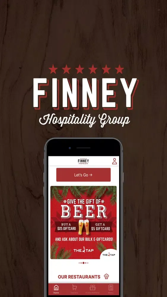 Ảnh chụp màn hình của Finney Hospitality Group