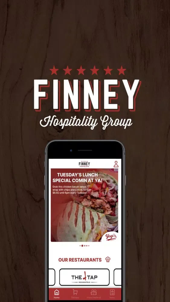 Ảnh chụp màn hình của Finney Hospitality Group