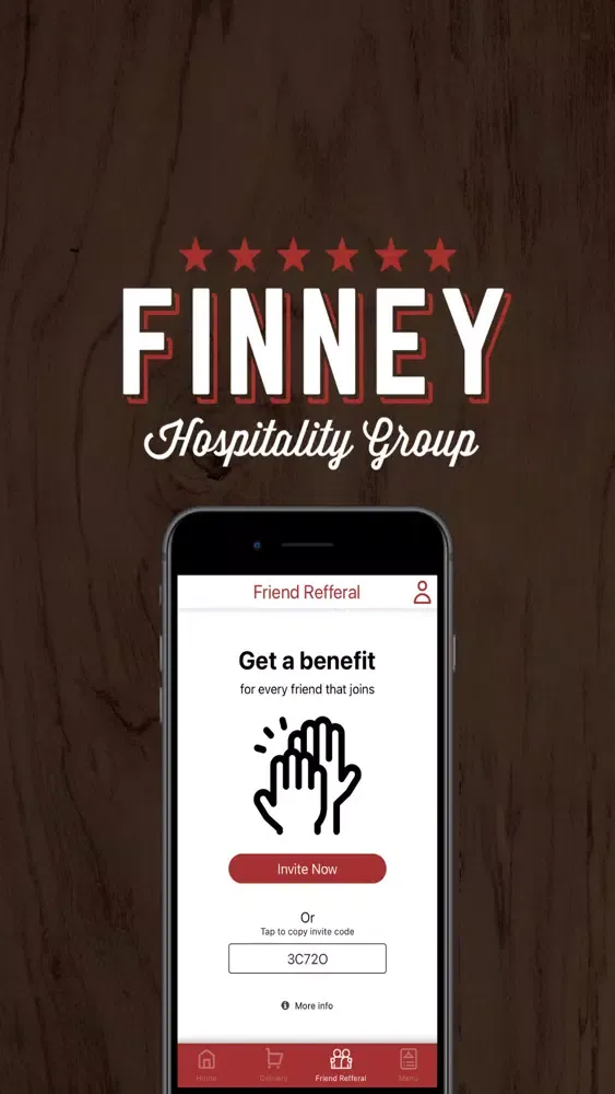 Ảnh chụp màn hình của Finney Hospitality Group