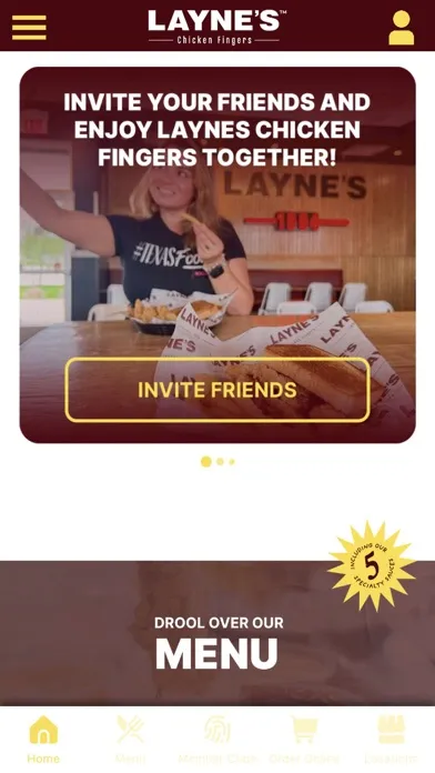 Capturas de pantalla de Layne's Chicken Fingers