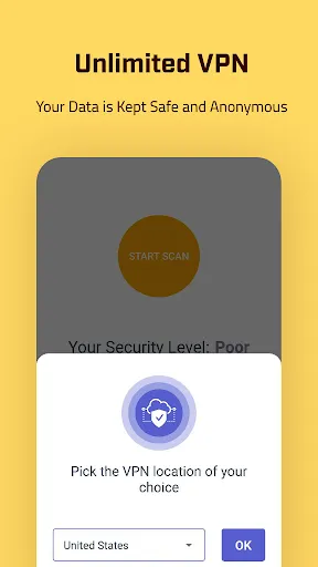 Zrzuty ekranu Comodo Security Antivirus VPN