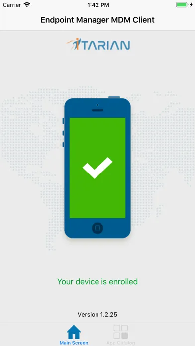 Endpoint Manager-MDM Client 스크린샷