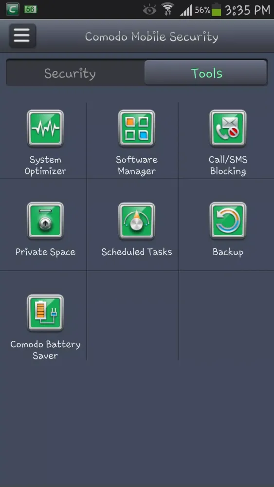 Comodo Mobile Security Screenshots