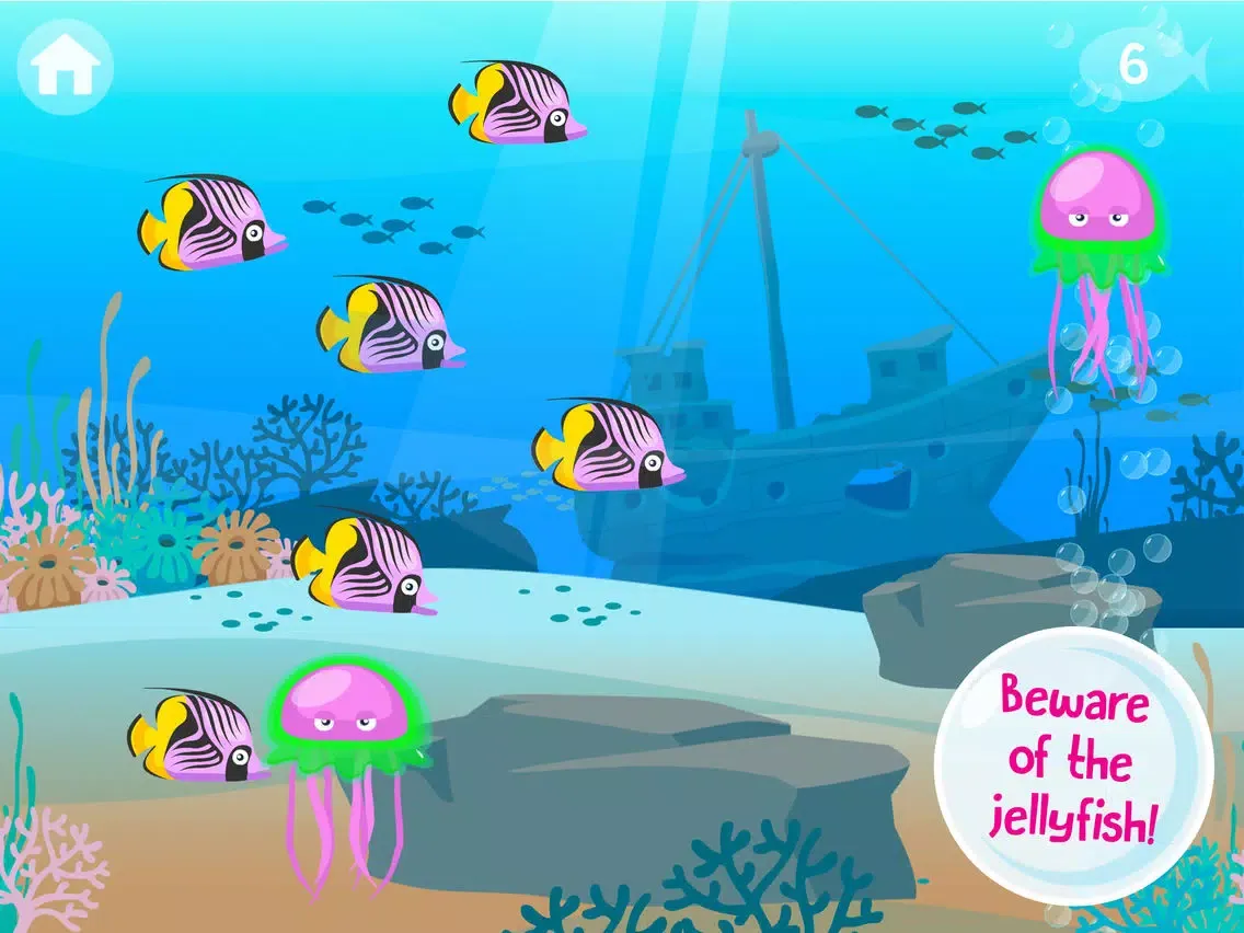 Capturas de tela do Comomola Tap Tap Ocean iPad 