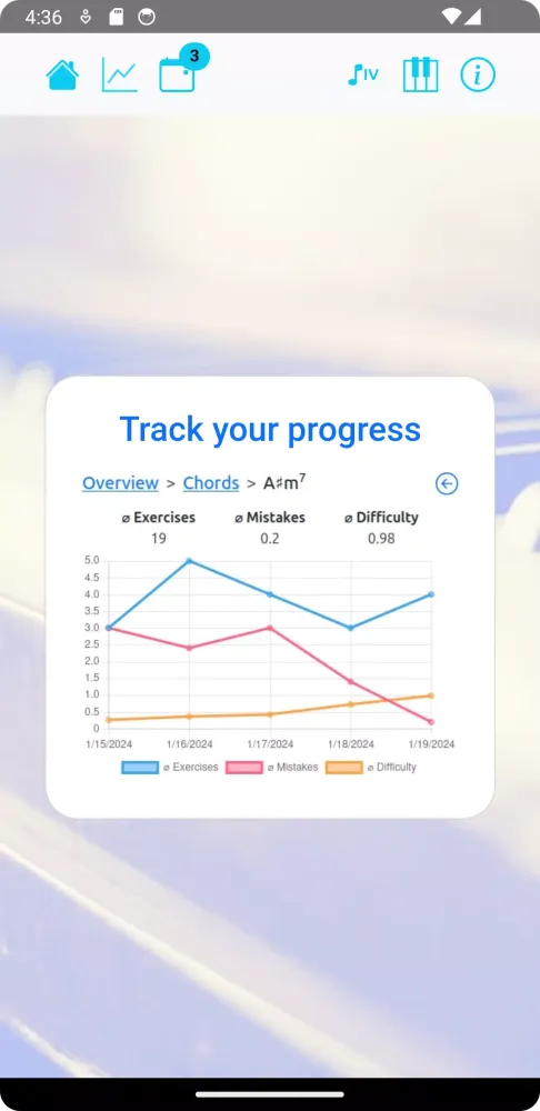 Ear Major: Musical Ear Trainer Screenshots