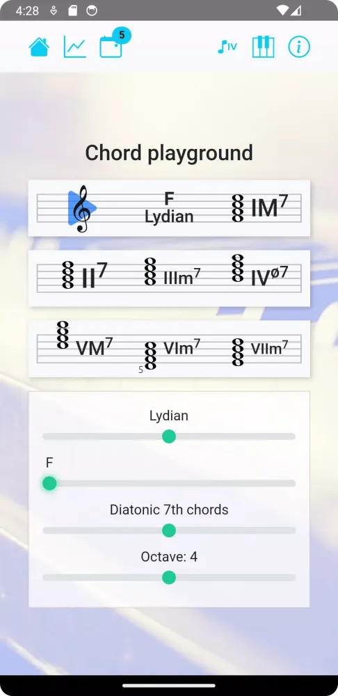Ear Major: Musical Ear Trainer Screenshots