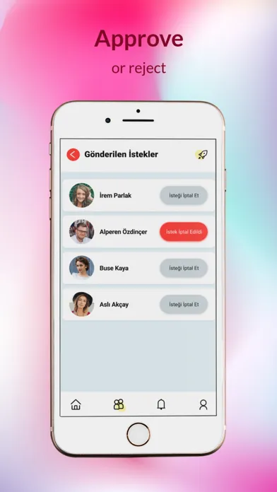 NearMe Ekran Görüntüleri