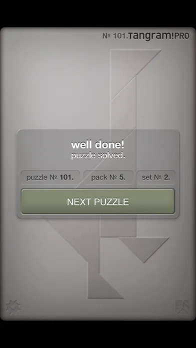 Capturas de pantalla de tangram!