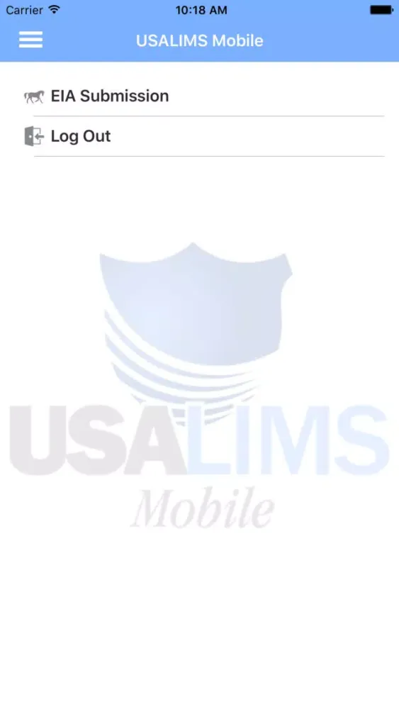 Tangkapan layar USALIMS Mobile