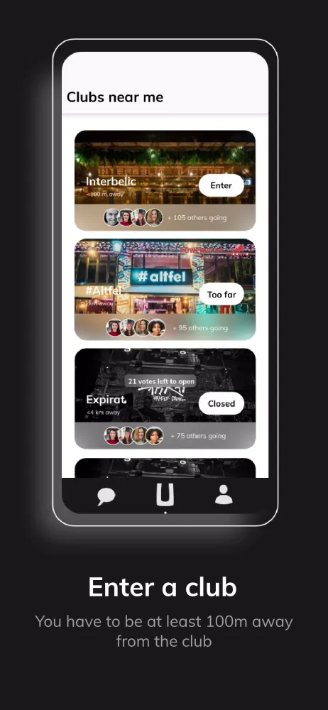 ภาพหน้าจอของ Upfront
