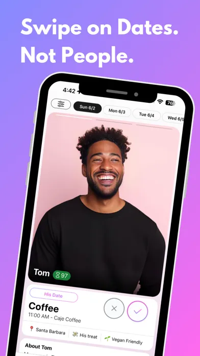 Ảnh chụp màn hình của Flirt: Swipe Dates not People
