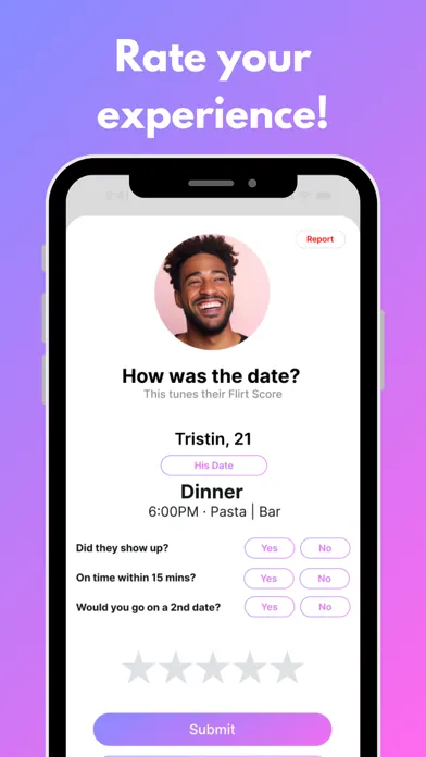 Ảnh chụp màn hình của Flirt: Swipe Dates not People