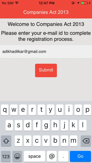 Company Act 2013 سکرین شاٹس