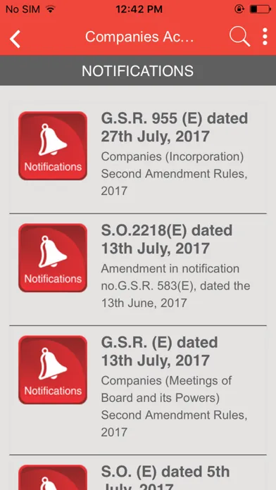 Company Act 2013 سکرین شاٹس