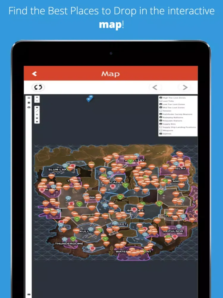 Captures d'écran de Companion for APEX LEGENDS! iPad 