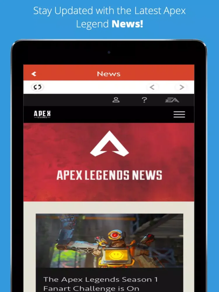 Captures d'écran de Companion for APEX LEGENDS! iPad 