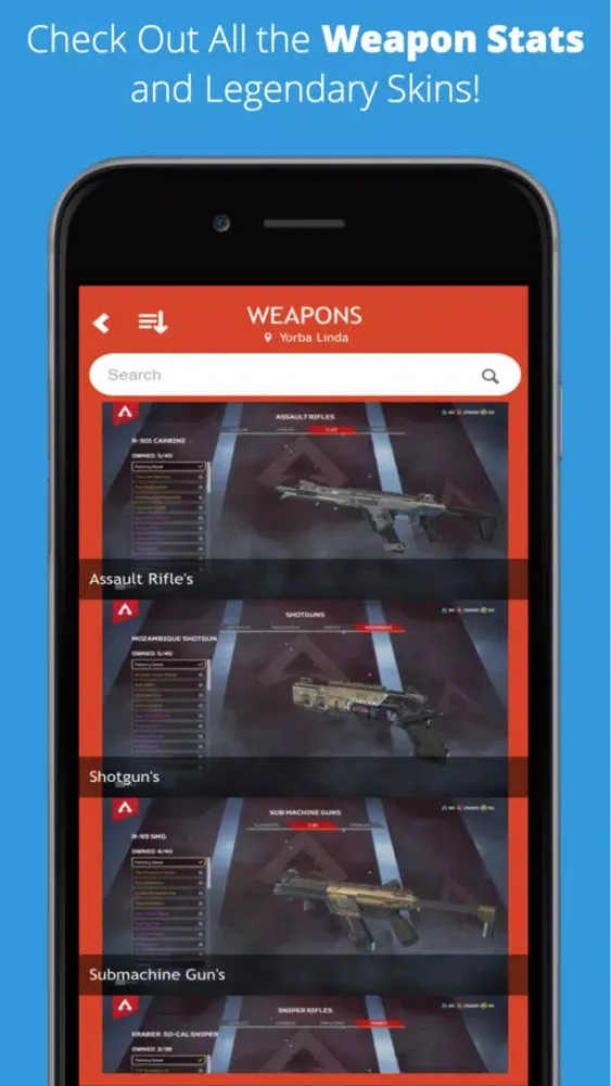 Captures d'écran de Companion for APEX LEGENDS!