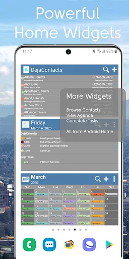 Ảnh chụp màn hình của DejaOffice CRM with PC Sync