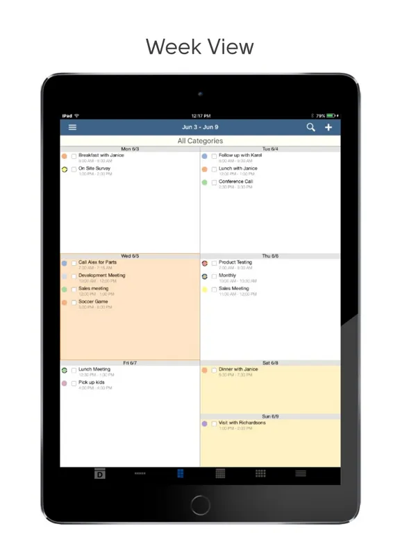 Capturas de tela do DejaOffice CRM with PC Sync iPad 