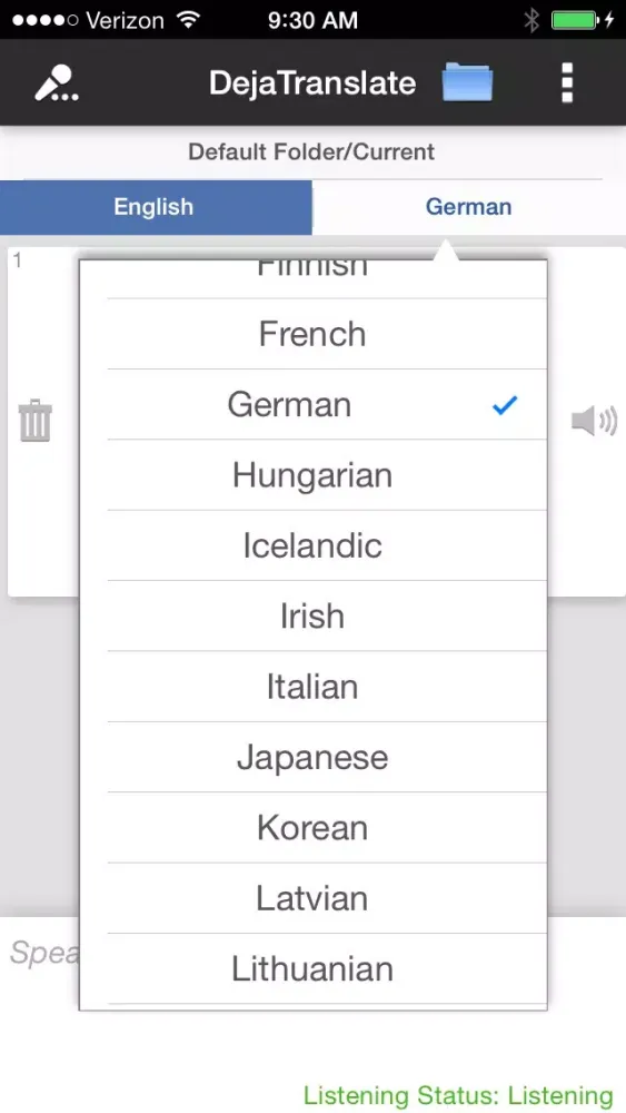 صور DejaTranslate – Speak, Hear, Read, Write any language instantly