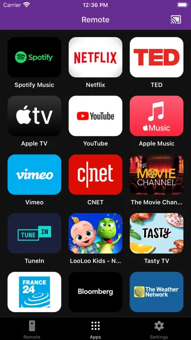 TV Remote - Universal Ekran Görüntüleri