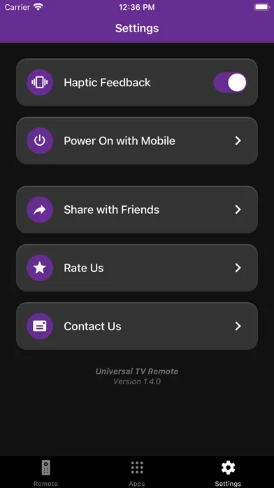 TV Remote - Universal Ekran Görüntüleri