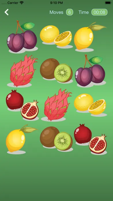 Capturas de tela do Fruit and Match