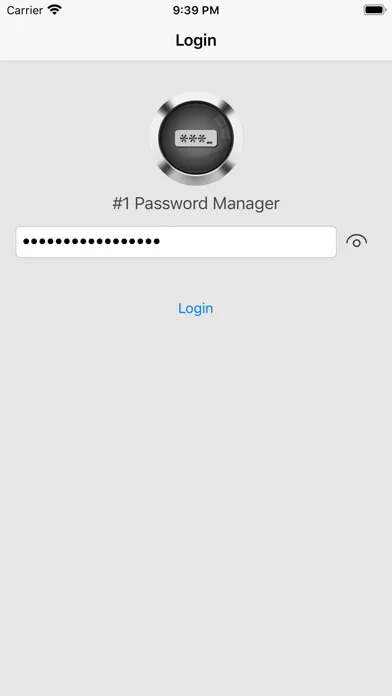Capturas de tela do #1 Password Manager