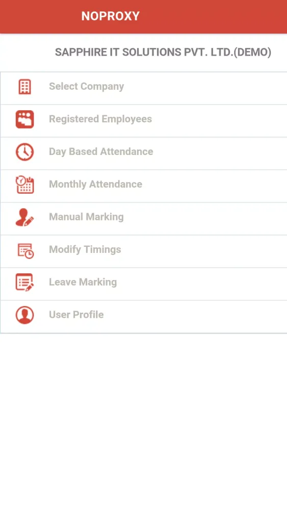 NOPROXY MOBILE سکرین شاٹس