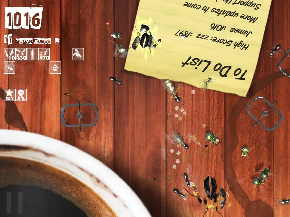 Capturas de tela do Ant Splat Madness iPad 
