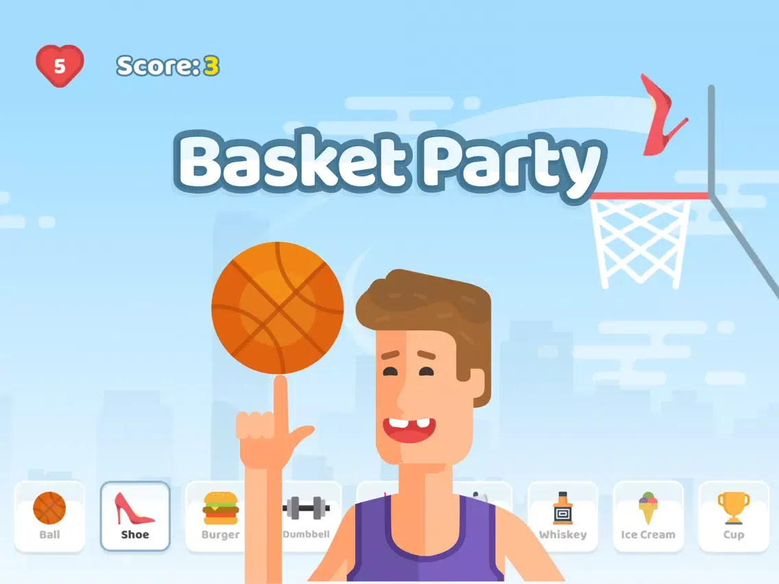 Basket Party iPad  Ekran Görüntüleri