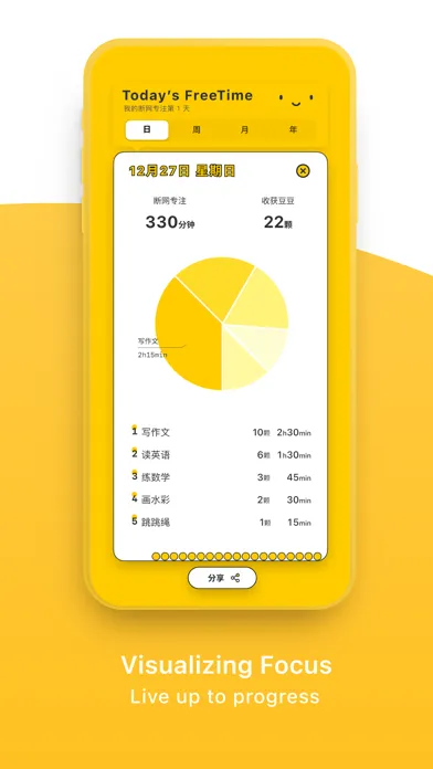 ภาพหน้าจอของ FreeTime-a productive Timer