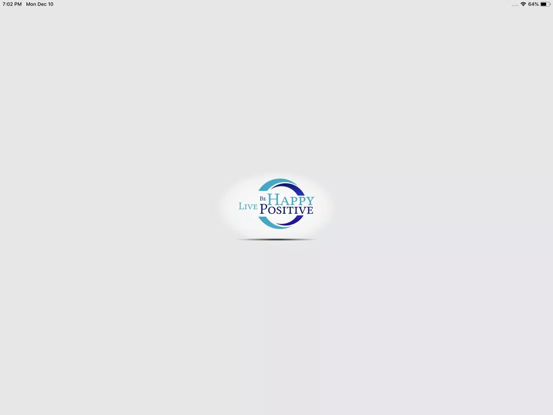 Zrzuty ekranu Be Happy Live Positive iPad 